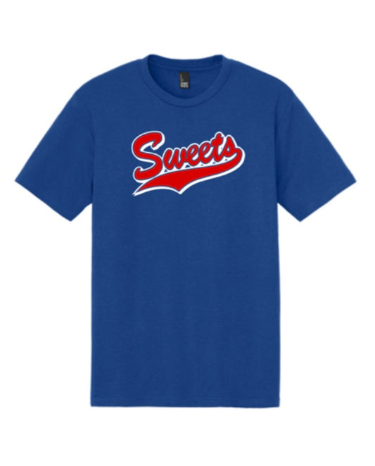 Sweets Softball District® Perfect Tri® Tee in Royal