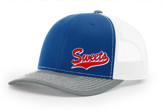 Sweets Softball Royal/Charcoal/White Hat
