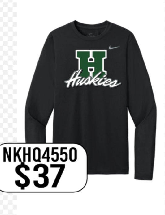 Hansen Huskies New
Nike Team rLegend Long Sleeve Tee