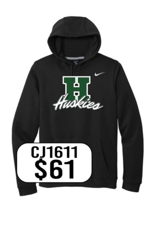 Hansen Huskies Nike Club Fleece Pullover Hoodie