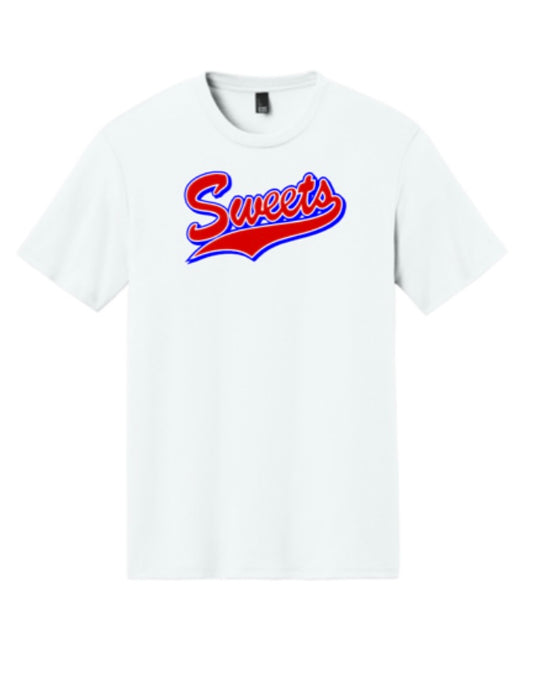 Sweets Softball District® Perfect Tri® Tee in White