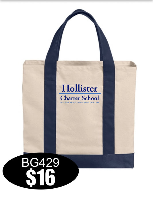 Hollister Port Authority® Cotton Canvas Two-Tone Tote